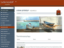 Tablet Screenshot of lydia-leydolf.at